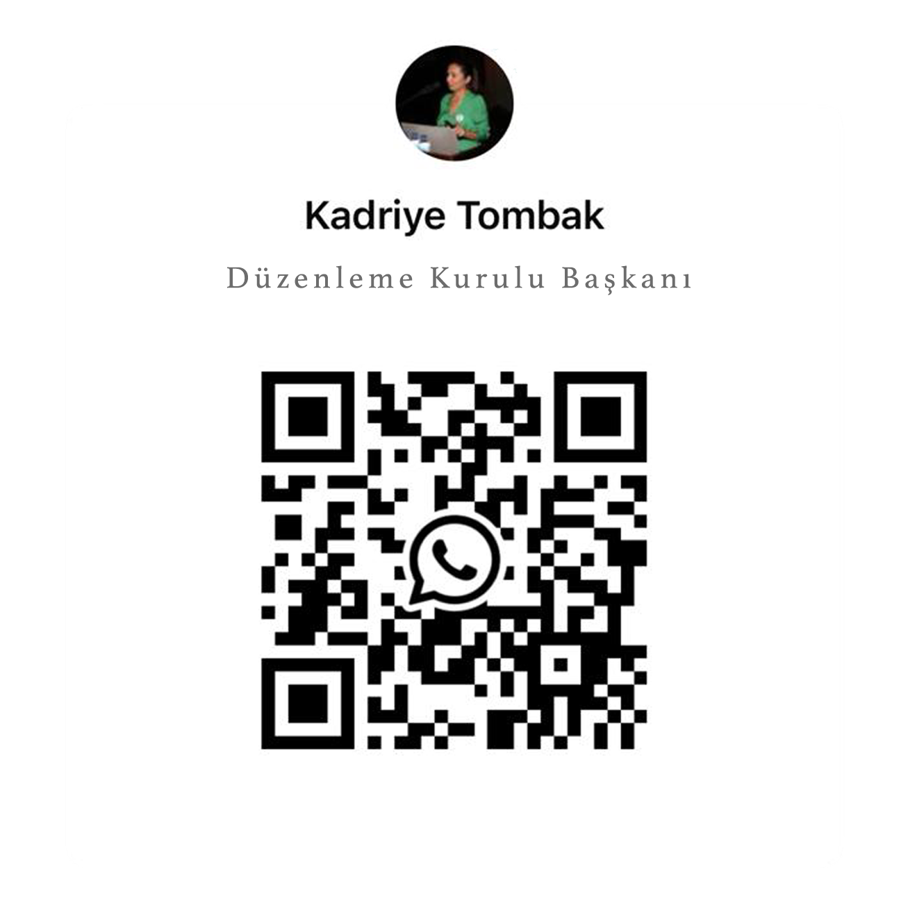 Kongre Başkanı WhatsApp